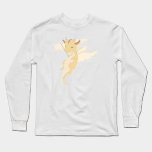 dragon - yellow Long Sleeve T-Shirt